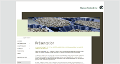 Desktop Screenshot of jobin.fr