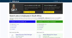 Desktop Screenshot of jobin.co.za